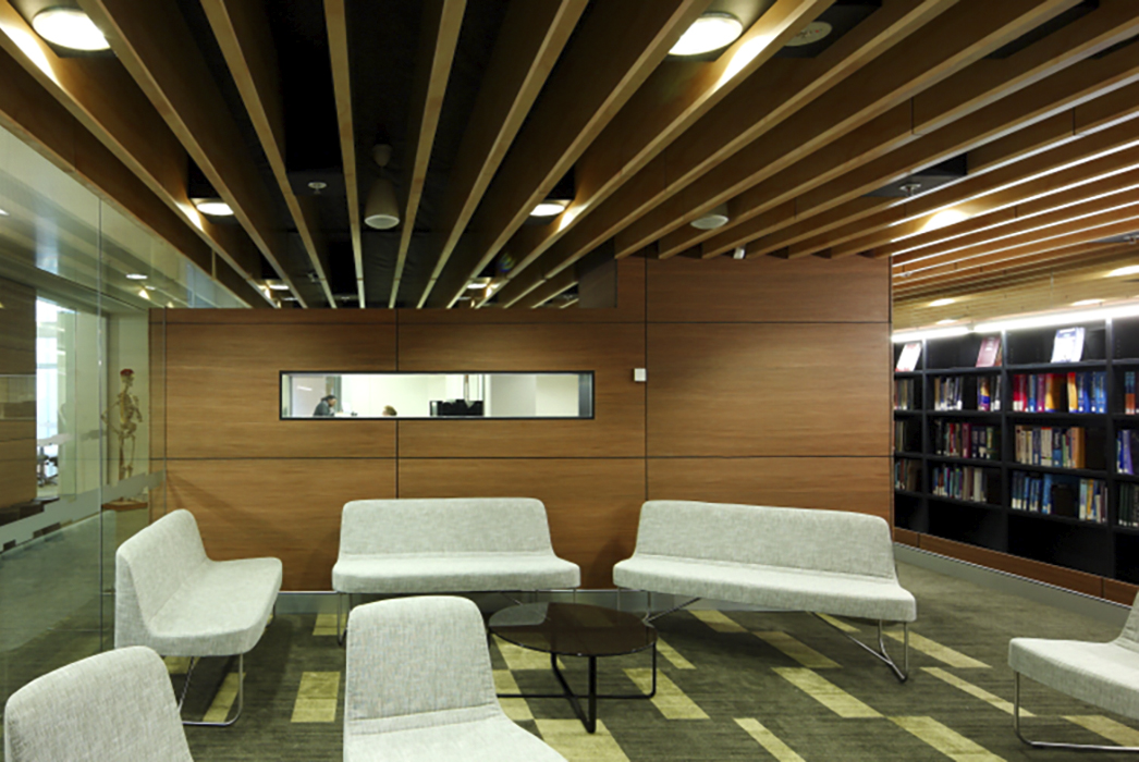 phillips smith conwell, psc. architects, university of queensland clinical school, uq clinical school, greenslopes private hospital, medical architecture, interior design, interior architecture,