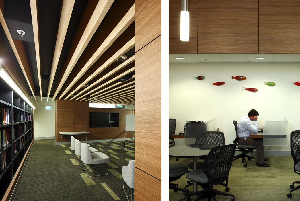 phillips smith conwell, psc. architects, university of queensland clinical school, uq clinical school, greenslopes private hospital, medical architecture, interior design, interior architecture,