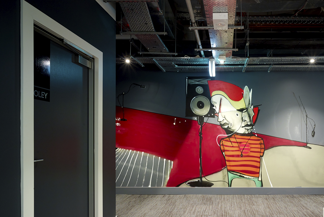 SAE Media Institute Sydney Wynyard, SAE, Tertiary Education Design, Education Design, Phillips Smith Conwell