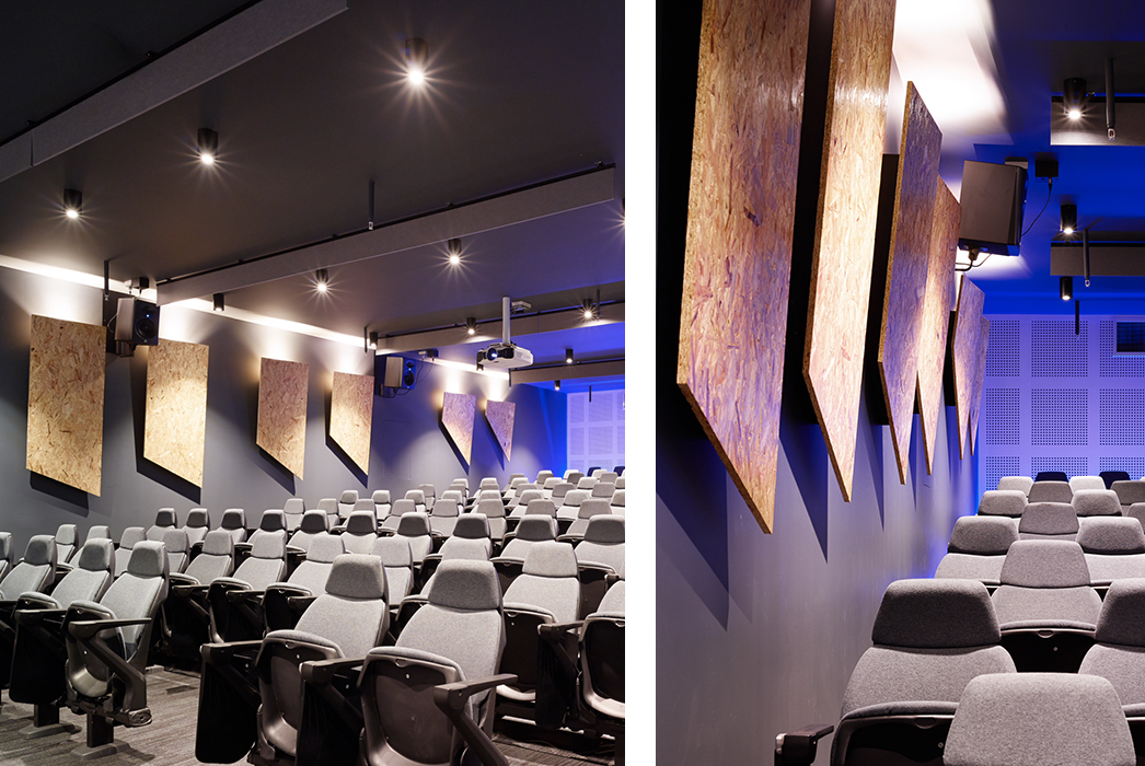 SAE Media Institute Sydney Wynyard, SAE, Tertiary Education Design, Education Design, Phillips Smith Conwell, lecture theatre