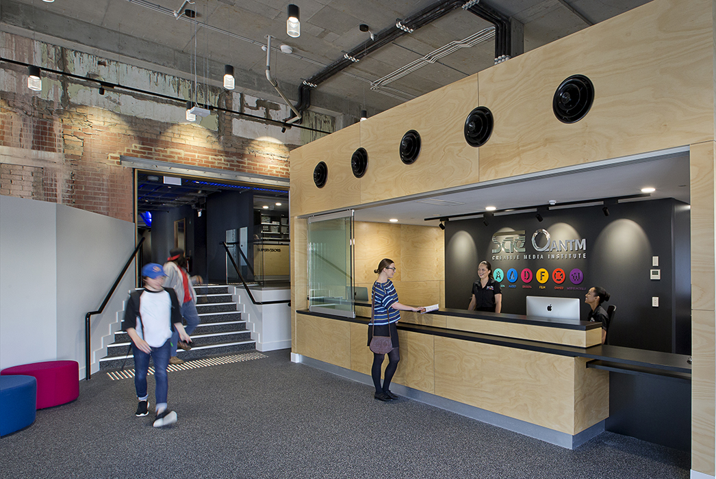 SAE Media Institute Perth, SAE, Tertiary Education Design, Education Design, Phillips Smith Conwell