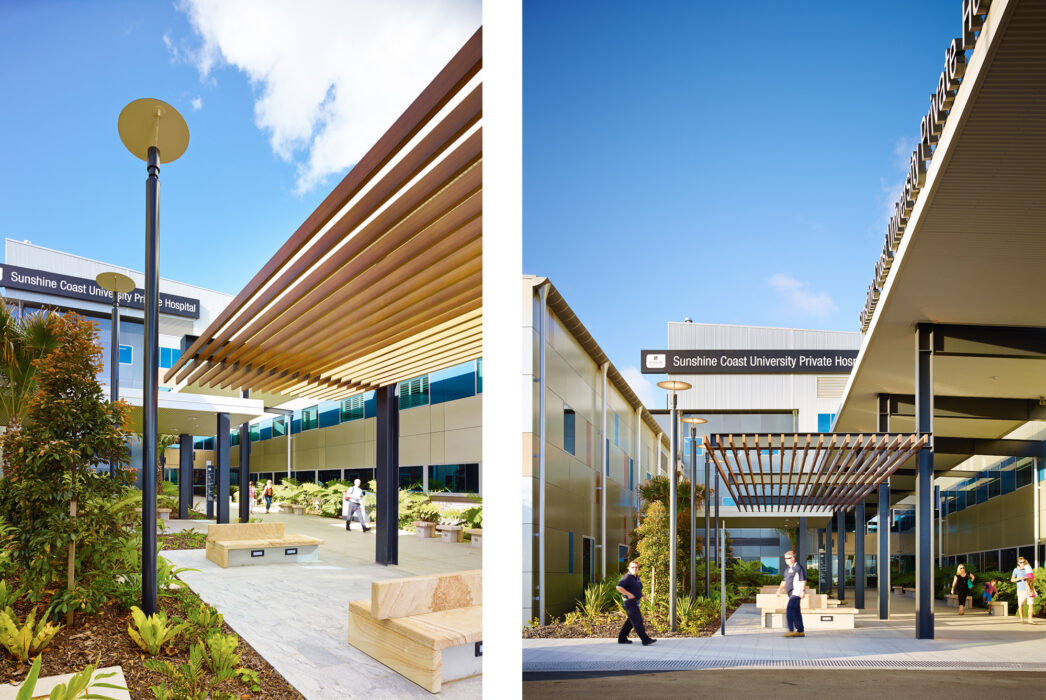 Sunshine Coast University Private Hospital, Ramsay Health Care, Phillips Smith Conwell, PSC Architects, SCUPH, Hospital architecture, australian architecture, queensland architect, brisbane architect, sunshine coast architect, health design, health architecture